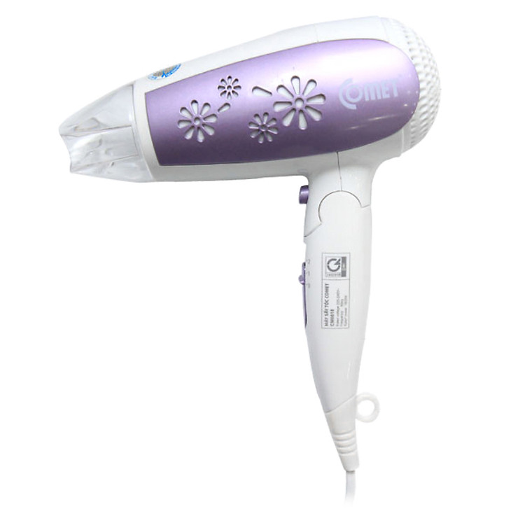 Máy Sấy Tóc Comet CM6618 – Trắng Phối Tím