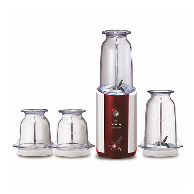 Máy Xay Sinh Tố Mini Daelux DXB-700R – 400 ml - Hàng chính hãng