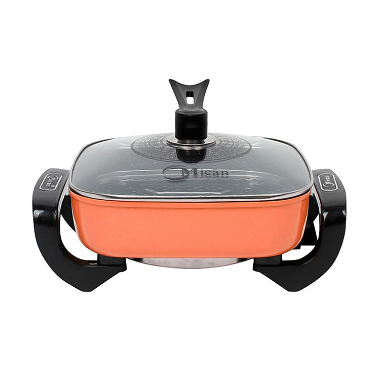 Chảo Lẩu Điện Đa Năng Mican-MC-6768-Cam