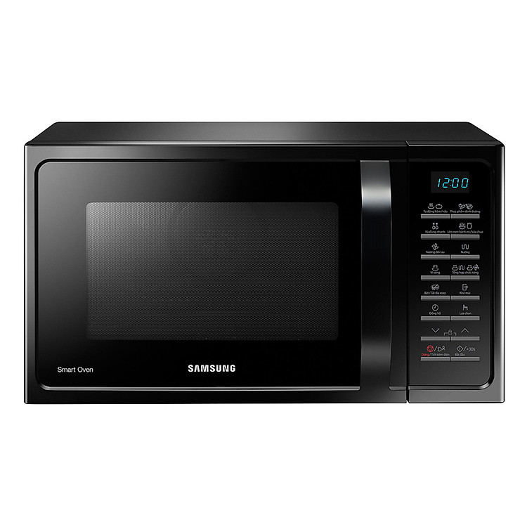 Lò Vi Sóng Tráng Men Nướng Đối Lưu Samsung MC28H5015AK/SV (28 lít) - Đen - Hàng chính hãng