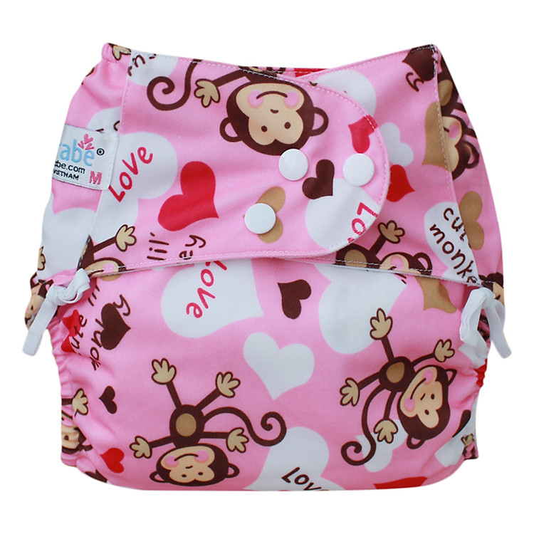 Tã Vải Dorabe Ban Ngày LNKHIHONG Size L (12-24kg) - Khỉ Hồng