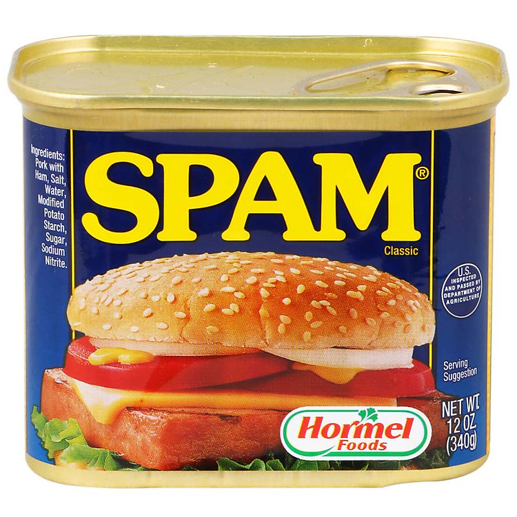 Thịt Hộp SPAM Classic 340g - Nhập Khẩu Mỹ | Hormel SPAM Luncheon Meat 340g