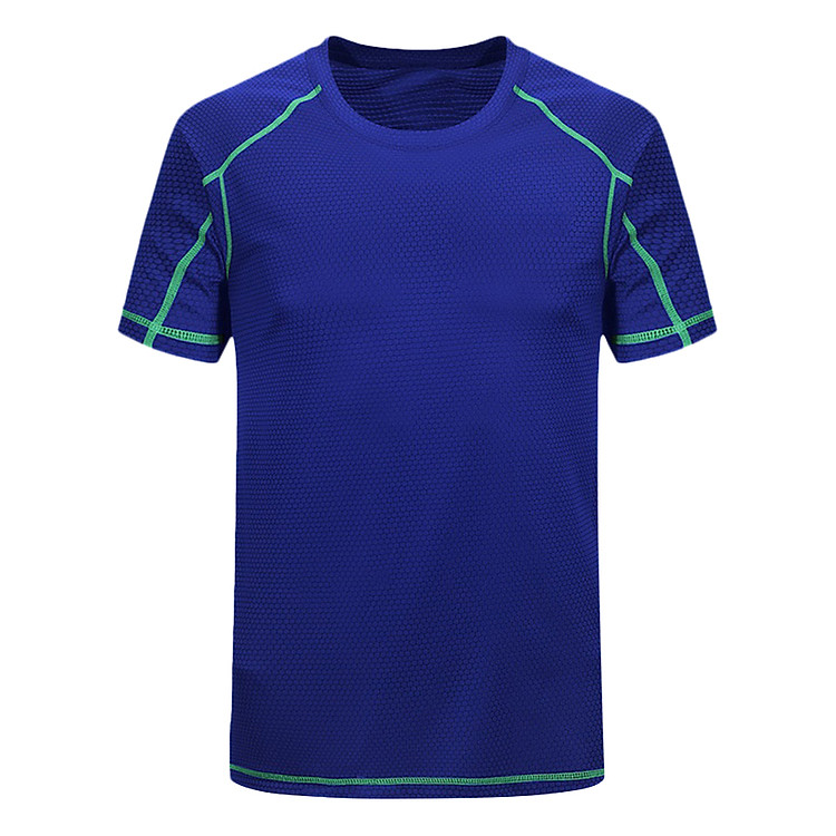 Áo Thể Thao Nam POPO Men-Shirt-1-Blue - Xanh Dương