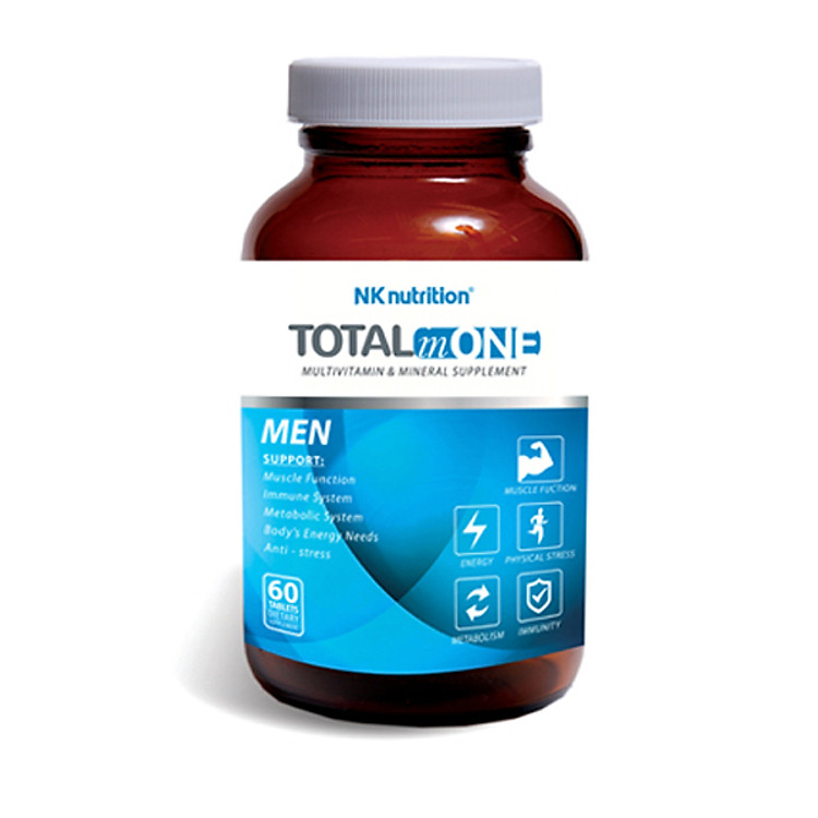 Thực Phẩm Chức Năng Hỗ Trợ Tăng Cường Sức Khỏe NK Nutrition Total in One Men (60 Viên)