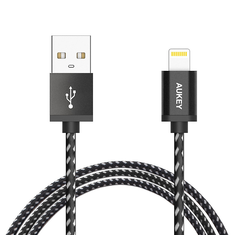 Cáp Aukey CB-D16 Lightning Chuẩn MFI - Hàng Chính Hãng