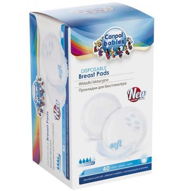 Miếng Lót Thấm Sữa Chống Trượt Canpol 40c - 1/651