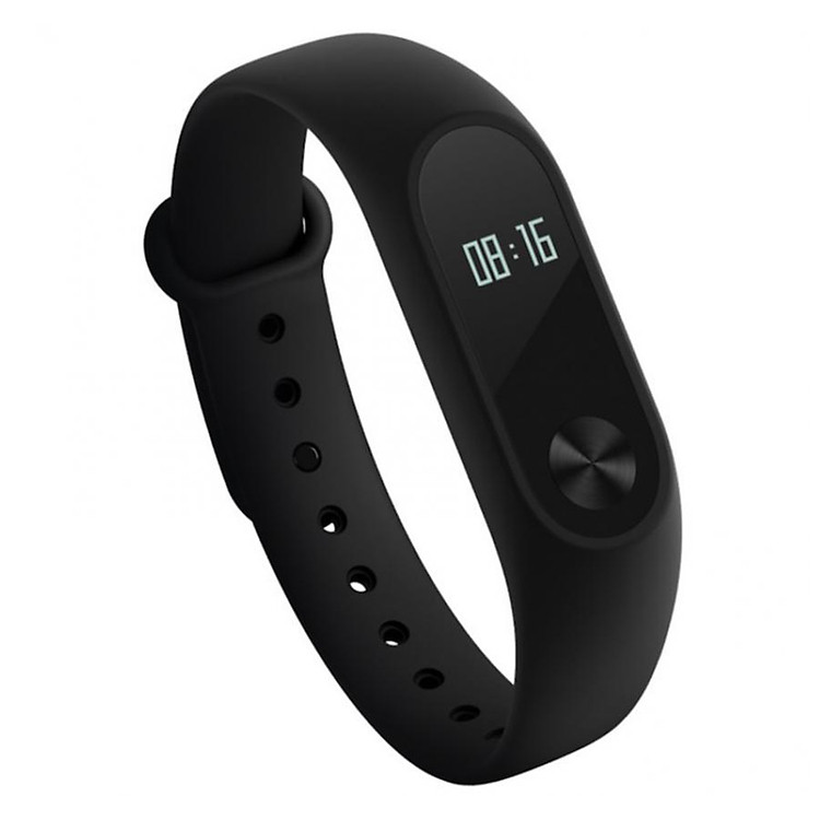 Vòng Đeo Tay Xiaomi Miband 2 (Đen) + Tặng Vòng Đeo Thay Thế Xiaomi Miband 2 - Hàng Nhập Khẩu
