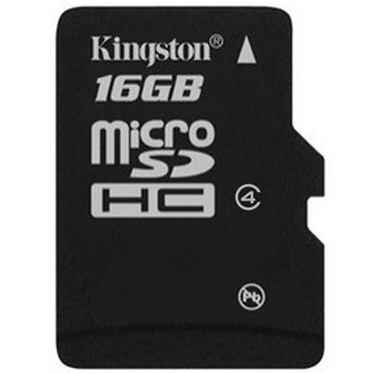 Thẻ Nhớ Micro SD Kingston 16GB Class 4 - Hàng Chính Hãng