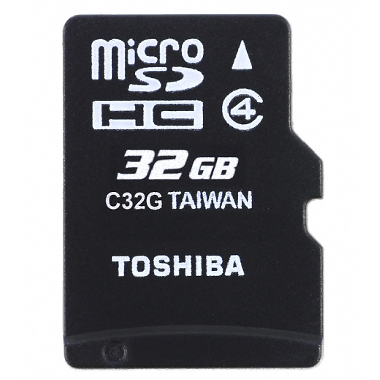 Thẻ Nhớ Micro SD Toshiba 32GB Class 4 - Hàng Chính Hãng