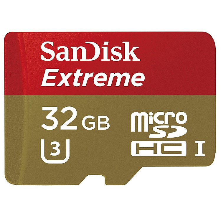 Thẻ Nhớ Micro SD Extreme Sandisk 32GB Class 10 - 60MB/s - Hàng Chính Hãng