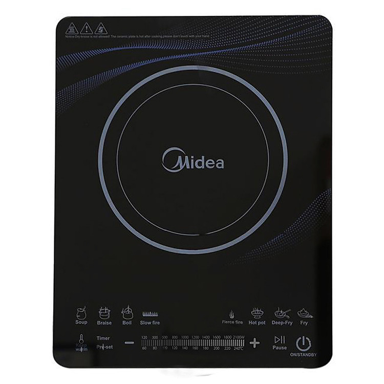 Bếp Điện Từ Midea T2112DA - Hàng chính hãng