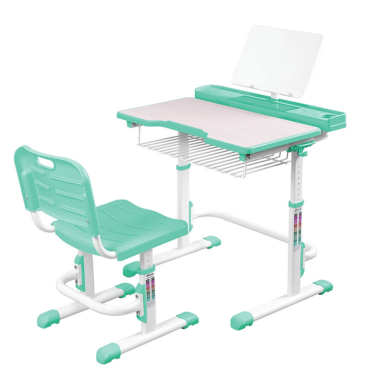 Bộ Bàn Học Thông Minh Best Desk Midi – Xanh Lá