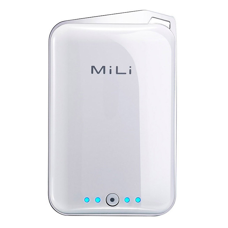 Sạc Dự Phòng Mili Power Crystal Plus HB-A10-2 2600mAh - Trắng - Hàng Chính Hãng