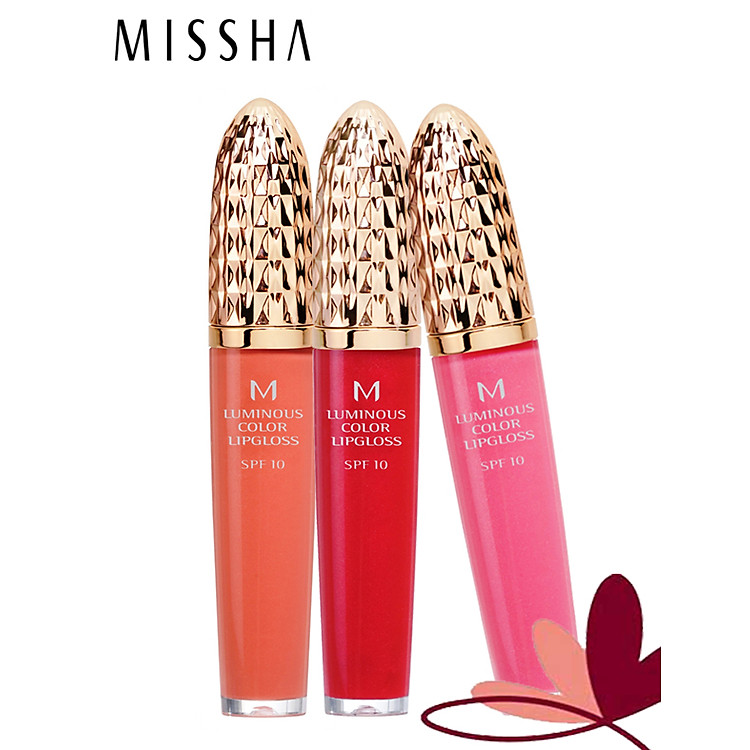Son Bóng Missha M Luminous Color Lip Gloss SPF10