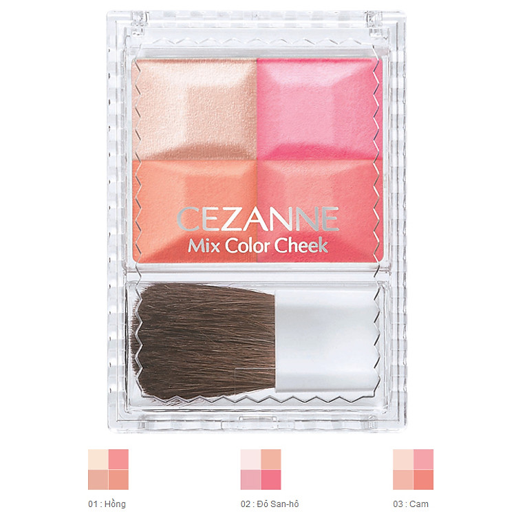 Phấn Má Mix Color Cheek Cezanne (8g)