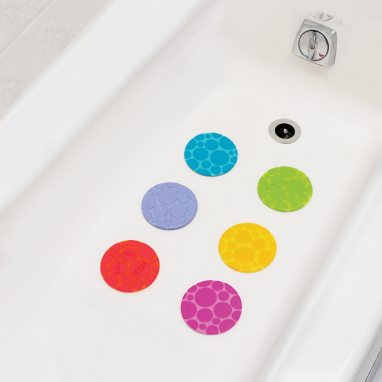 Bộ 6 Miếng Dán Chống Trơn Nhà Tắm Munchkin 14328