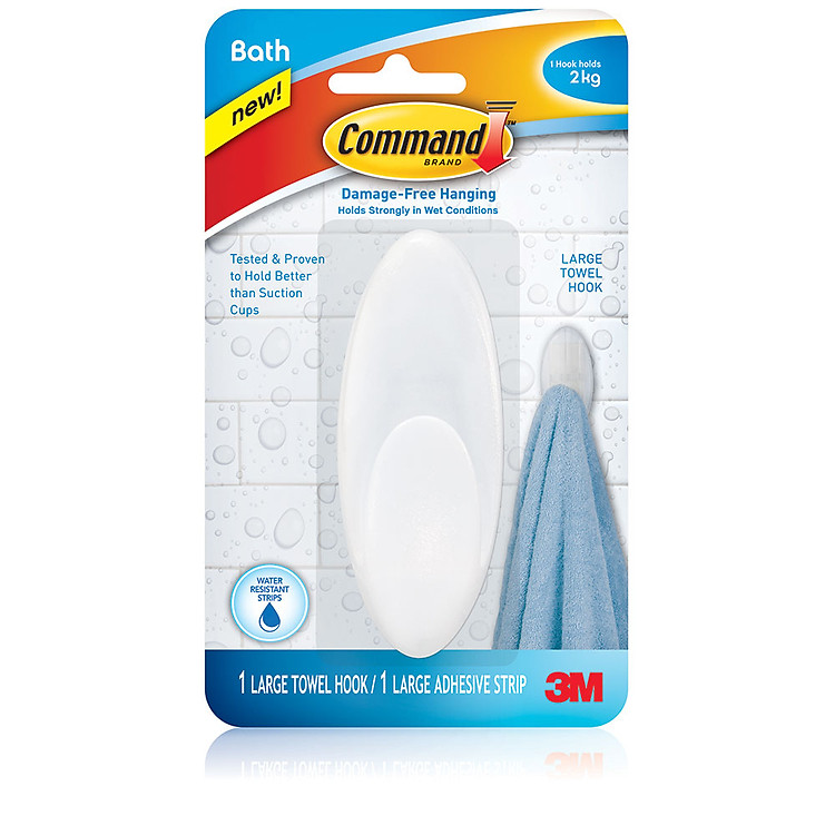 Móc Treo Khăn Lớn Command 2KG