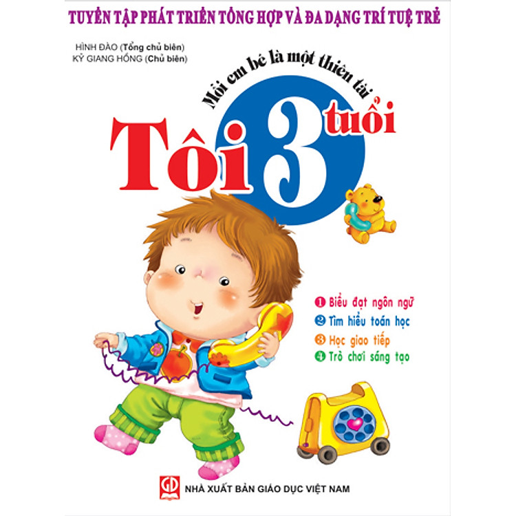 Sách Mỗi Em Bé Là Một Thiên Tài - Tôi 3 Tuổi