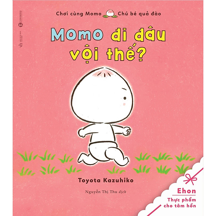 Tủ Sách Ehon: Chơi Cùng Momo - Chú Bé Quả Đào: Momo Đi Đâu Vội Thế?