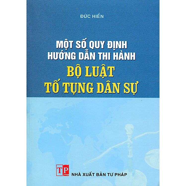 Sách Một Số Quy Định Hướng Dẫn Thi Hành Bộ Luật Tố Tụng Dân Sự