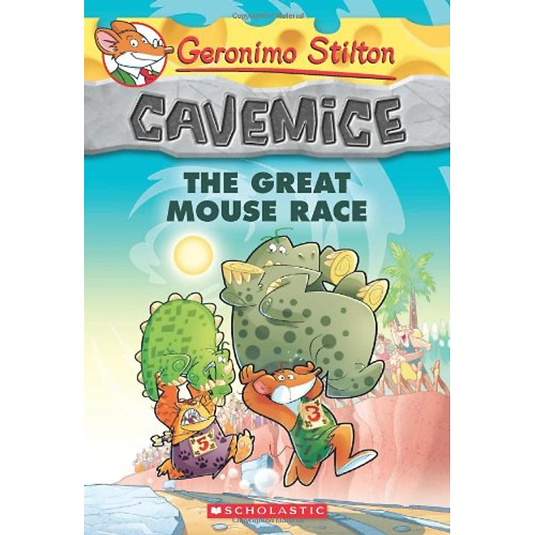 Sách Geronimo Stilton Cavemice #5: The Great Mouse Race