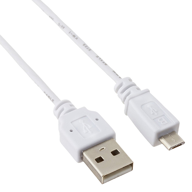 Cáp Micro USB Elecom MPA-AMBCL12WH - Trắng - Hàng Chính Hãng