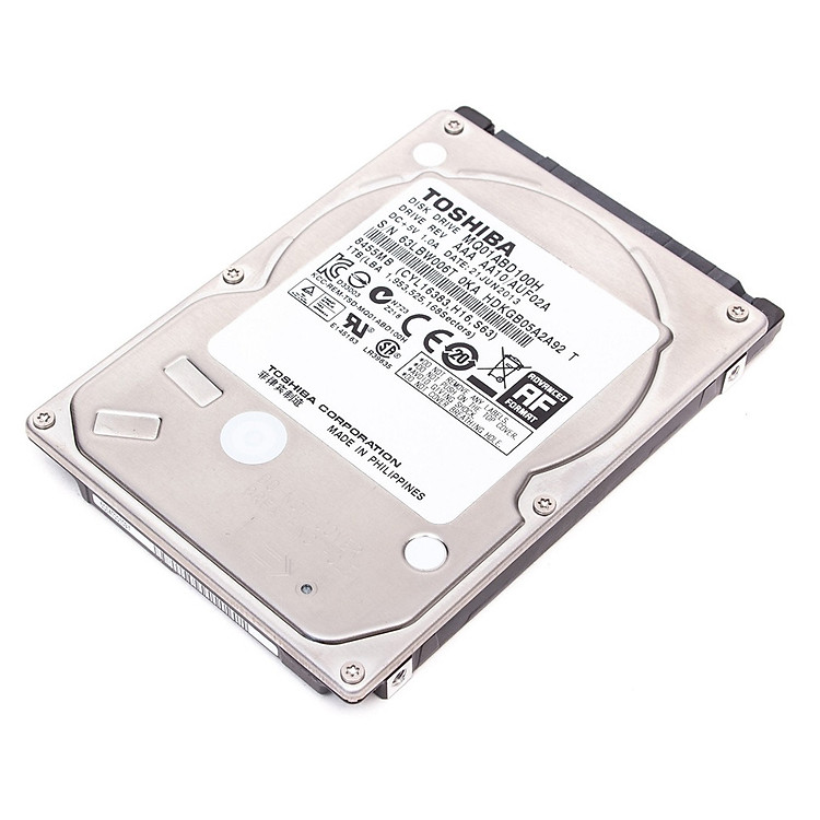 Ổ Cứng HDD Laptop Toshiba 1TB/8MB/5400/9.5mm - MQ01ABD100M - Hàng Chính Hãng
