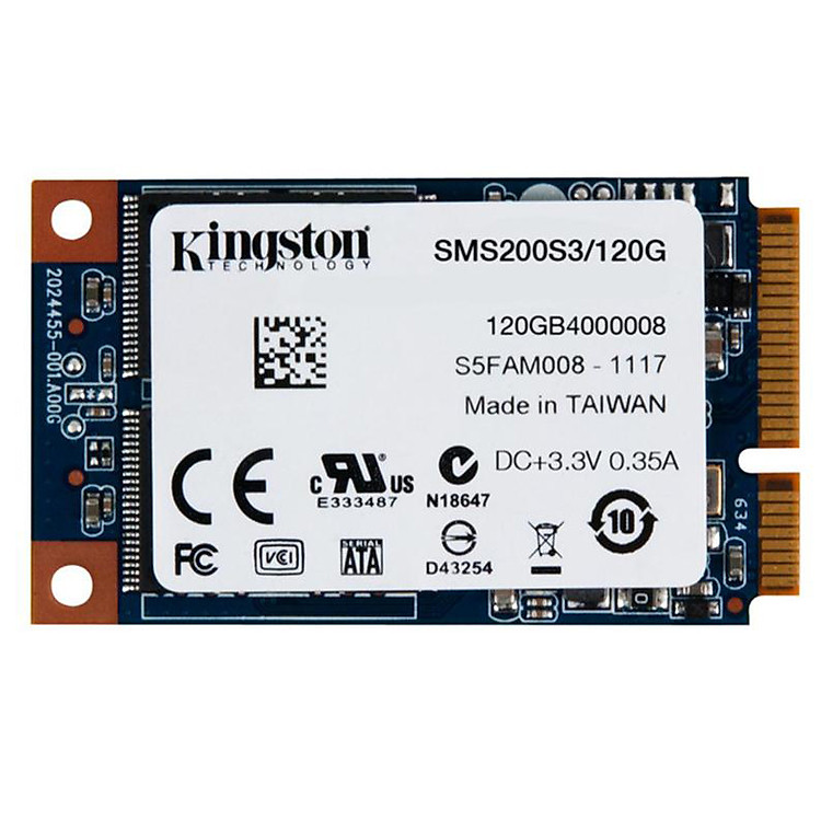 Ổ Cứng SSD Kingston Ms200 SATA III SMS200S3/120G - 120GB - Hàng Chính Hãng