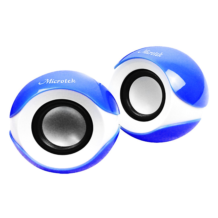 Loa Vi Tính 2.0 Microtek MT-125 – 6W - Hàng Chính Hãng