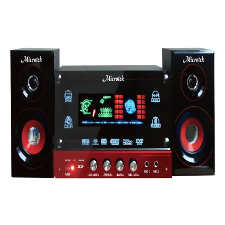 Loa Vi Tính Microtek MT-664U 2.1 25W