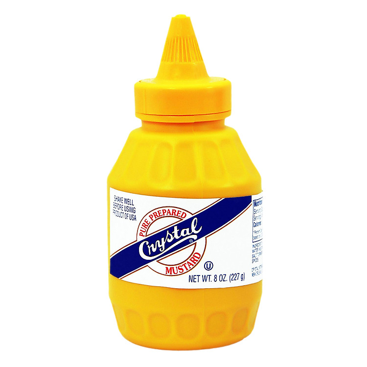 Mù Tạt Vàng Crystal Hộp 227g