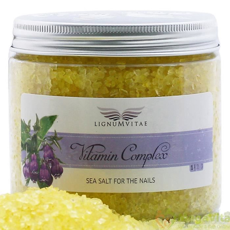 Muối Khoáng Dành Cho Móng Tay/Chân Với Chiết Xuất Vitamin Tổng Hợp Lignum Vitae (Hũ 500g)