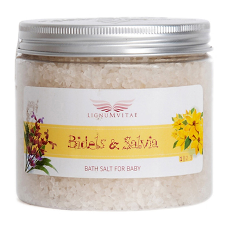 Muối Khoáng Tắm Trẻ Em Lignum Vitae Hương Xuyến Chi & Xô Thơm (500g)