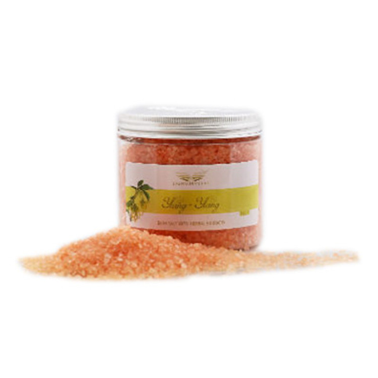 Muối Tắm Khoáng Với Chiết Xuất Thảo Mộc - Ngọc Lan Tây Lignum Vitae Ylang -Ylang (Hũ 500g)