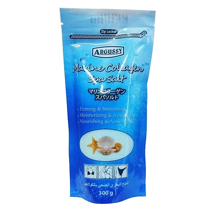 Muối Lấy Da Chết Spa Collagen Argussy 300g