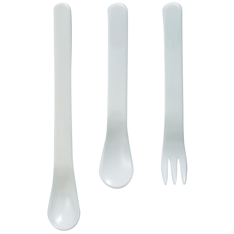 Muỗng Nĩa Nhựa Pigeon - GCPG030191 (3 Cái/ Bộ)