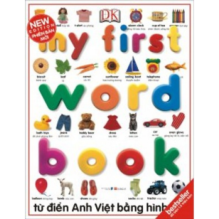 Sách My first word book- Từ Điển Anh Việt Bằng Hình
