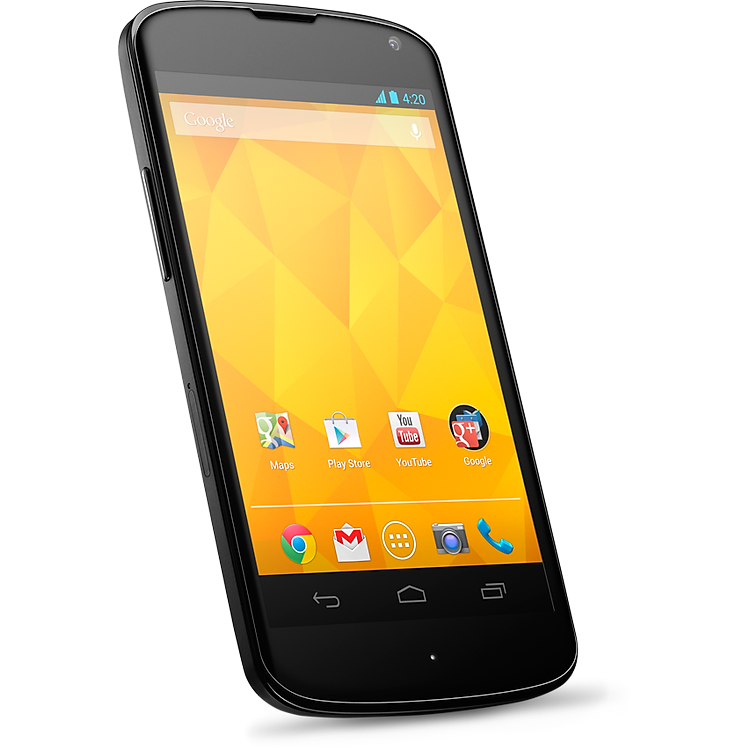 Điện Thoại Nexus 4 (LG E960) (8GB - 16GB) - Hàng Chính Hãng