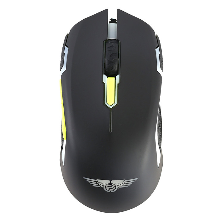 Chuột Chơi Game Có Dây Newmen N8000 1000DPI LED 6 Phím - Hàng Chính Hãng