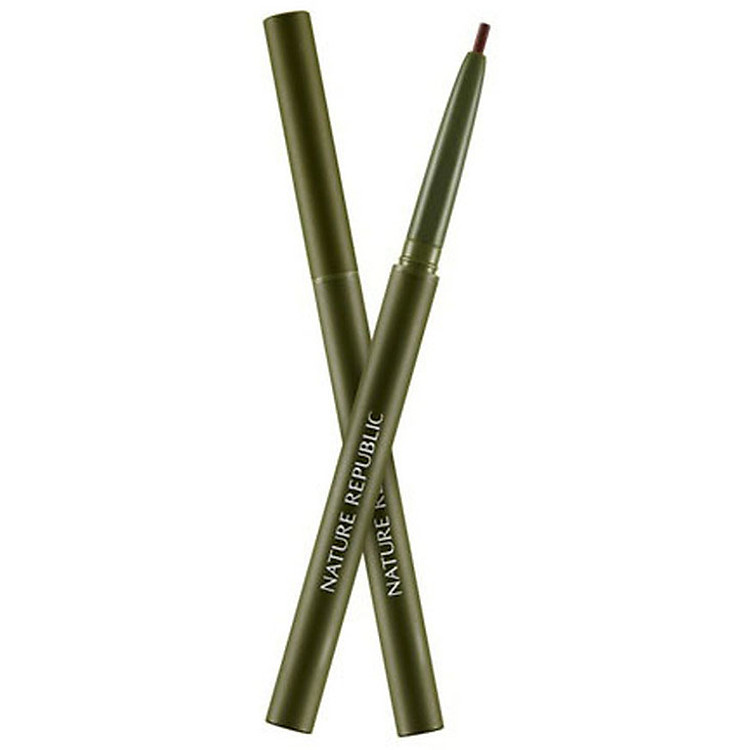 Kẻ Mắt Nature Republic Botanical Skinny Auto Eyeliner 02 Brown