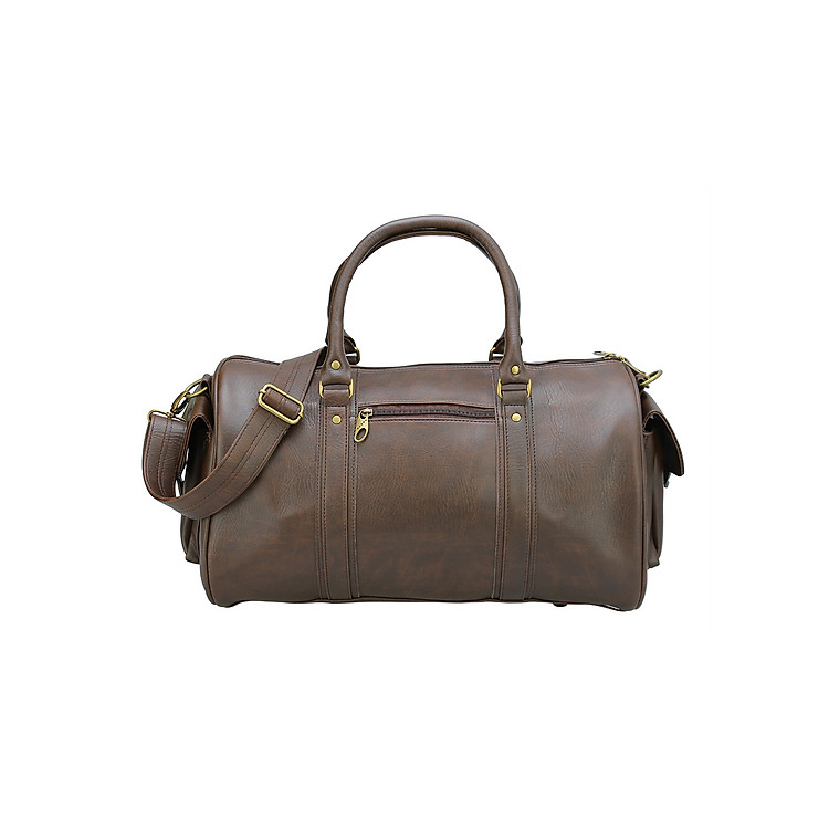 Túi Xách Du Lịch Laka Màu Nâu - Da Tổng Hợp