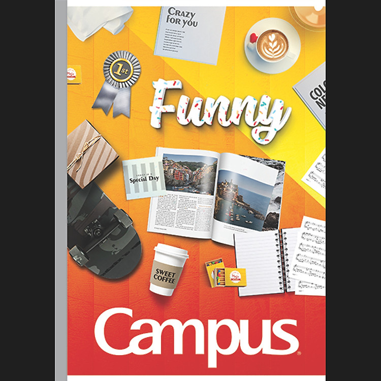 Tập Kẻ Ngang Campus B5 Gift (200 Trang)