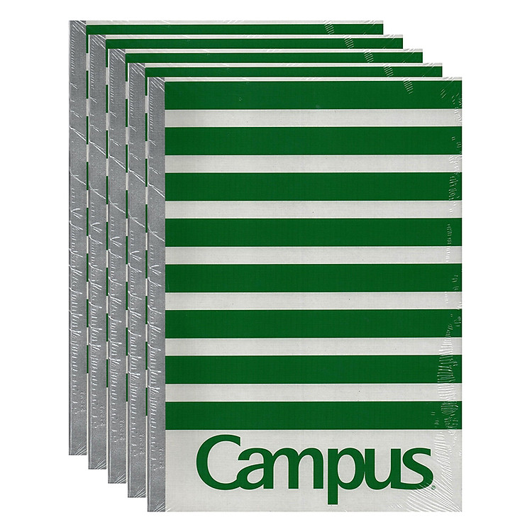 Tập Kẻ Ngang Campus B5 (200 trang) (Lốc 5 cuốn)