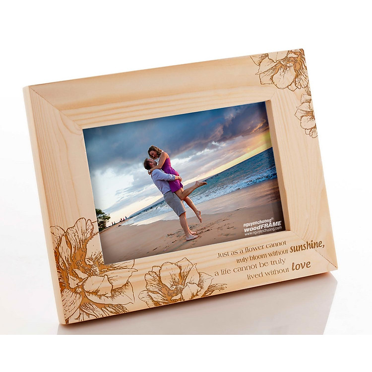 Khung Hình Khắc Laser Tình Yêu (13x18cm) - Mẫu 02