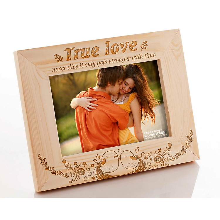 Khung Hình Khắc Laser Tình Yêu (13x18cm) - Mẫu 10