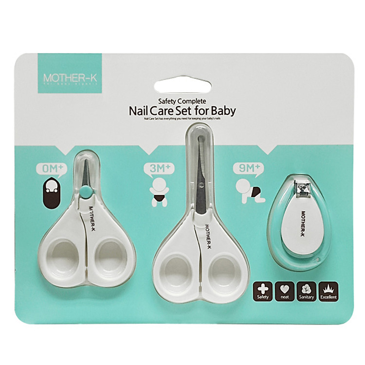 Bộ Cắt Móng Tay Mother-K Hàn Quốc KM13044