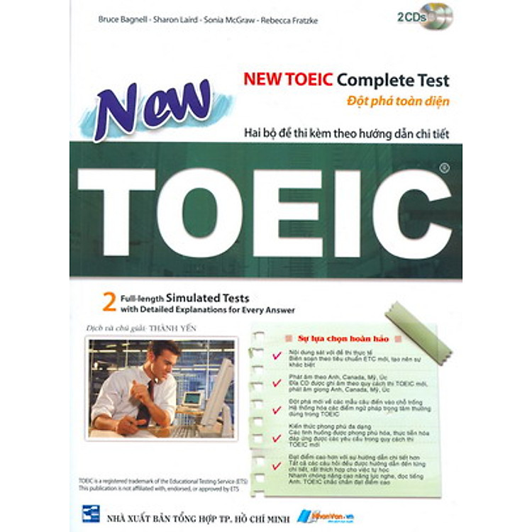 Sách New Toeic Complete Test - Đột Phá Toàn Diện (Kem 1CD)