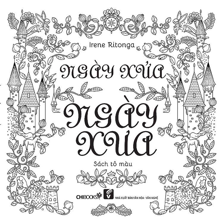 Sách Tô Màu Indonesia - Ngày Xửa Ngày Xưa