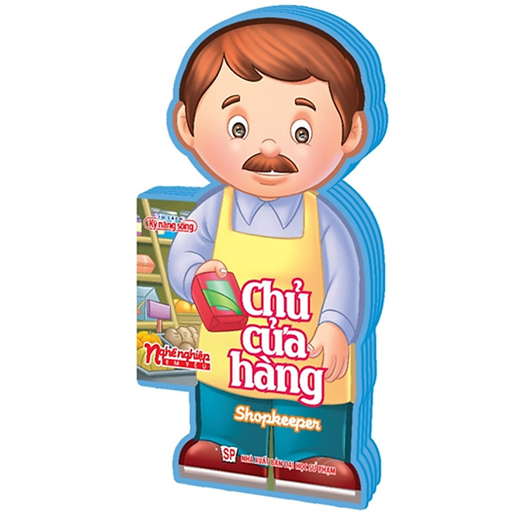 Sách Nghề Nghiệp Em Yêu - Chủ Cửa Hàng: Shopkeeper - Màu Ngẫu Nhiên