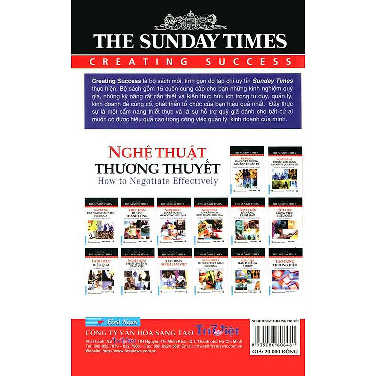Sunday Times - Nghệ Thuật Thương Thuyết - Ảnh 2